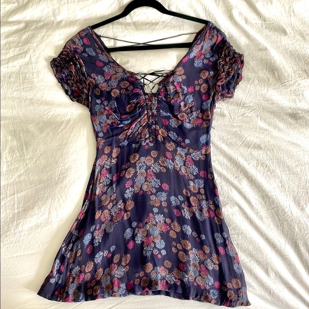 Free People floral print dress